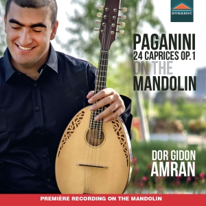 Nicolo Paganini - 24 Caprices, Op. 1 On The Mandolin in the group CD / Upcoming releases / Classical at Bengans Skivbutik AB (5576733)