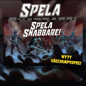 Spela Snabbare! in the group MERCHANDISE / Merch / Nyheter / Hårdrock at Bengans Skivbutik AB (5576826)