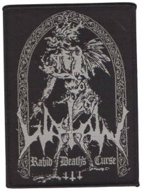 Watain - Patch Rabids Deaths Curse (8,2 X 11 in the group MERCHANDISE / Accessoarer / Hårdrock at Bengans Skivbutik AB (5576888)