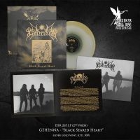 Gehenna - Black Seared Heart (Silver/Gold Vin in the group VINYL / Upcoming releases / Hårdrock at Bengans Skivbutik AB (5577043)