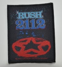 Rush - Patch 2112 (10,1 X 8,1 Cm) in the group MERCHANDISE / Accessoarer / Pop-Rock at Bengans Skivbutik AB (5577288)