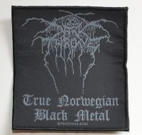 Darkthrone - Patch - True Norwegian Black Metal in the group MERCHANDISE / Accessoarer / Hårdrock at Bengans Skivbutik AB (5577296)