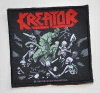 Kreator - Patch Pleasure To Kill (9,2 X 8,7 C in the group MERCHANDISE / Accessoarer / Hårdrock at Bengans Skivbutik AB (5577304)