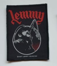 Lemmy - Patch Microphone (7,6 X 10,4 Cm) in the group MERCHANDISE / Accessoarer / Hårdrock at Bengans Skivbutik AB (5577306)