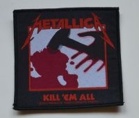 Metallica - Patch Kill Em All (10 X 9,5 Cm) in the group MERCHANDISE / Accessoarer / Hårdrock at Bengans Skivbutik AB (5577308)