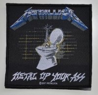 Metallica - Patch Metal Up You Ass (10,3 X 10,3 in the group MERCHANDISE / Accessoarer / Hårdrock at Bengans Skivbutik AB (5577323)