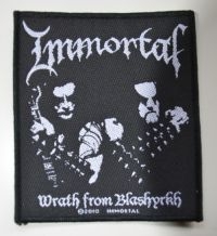 Immortal - Patch Wrath Of Blashyrkh (9,0 X 10, in the group MERCHANDISE / Accessoarer / Hårdrock at Bengans Skivbutik AB (5577335)