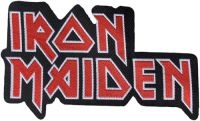 Iron Maiden - Logo Cut Out Patch (6,0 X 10,1 Cm) in the group MERCHANDISE / Accessoarer / Hårdrock at Bengans Skivbutik AB (5577355)