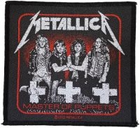 Metallica - Patch Master Of Puppets Band (9,4 X in the group MERCHANDISE / Accessoarer / Hårdrock at Bengans Skivbutik AB (5577367)