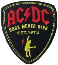 Ac/Dc - Patch Plectrum (Guitar Pick) (8,8 X in the group MERCHANDISE / Accessoarer / Hårdrock at Bengans Skivbutik AB (5577386)