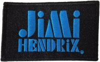 Hendrix Jimi - Patch Stencil Logo (6,3 X 10,1 Cm) in the group MERCHANDISE / Accessoarer / Pop-Rock at Bengans Skivbutik AB (5577396)