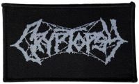 Cryptopsy - Patch White Logo (6,2 X 10 Cm) in the group MERCHANDISE / Accessoarer / Kommande / Hårdrock at Bengans Skivbutik AB (5577435)