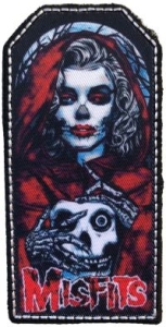 Misfits - Patch Lady Skull (10,4 X 5 Cm) in the group MERCHANDISE / Accessoarer / Kommande / Pop-Rock at Bengans Skivbutik AB (5577589)