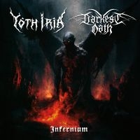 Yoth Iria & Darkest Oath - Infernium in the group VINYL / Upcoming releases / Hårdrock at Bengans Skivbutik AB (5577661)