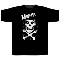 Misfits - T/S Bones (L) in the group MERCHANDISE / T-shirt / Pop-Rock at Bengans Skivbutik AB (5577771)