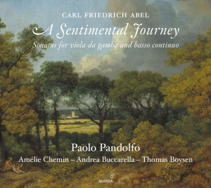 Carl Friedrich Abel - A Sentimental Journey - Works For V in the group CD / Klassiskt at Bengans Skivbutik AB (5577912)