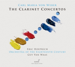 Carl Maria Von Weber - The Clarinet Concertos in the group CD / Klassiskt at Bengans Skivbutik AB (5577914)