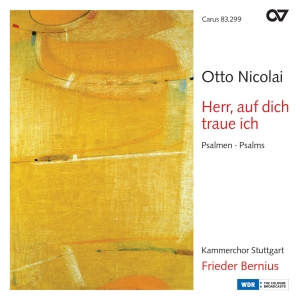 Nicolai - Herr, Auf Dich Traue Ich - Psalms in the group CD / Klassiskt at Bengans Skivbutik AB (5578447)