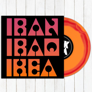 Les Big Byrd - Iran Iraq Ikea (Re-Issue Red & Orange Vinyl) in the group VINYL / Upcoming releases / Pop-Rock,Svensk Musik at Bengans Skivbutik AB (5578592)