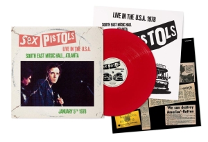 Sex Pistols - Live In The Usa 1978 ? Atlanta (Red in the group VINYL / Upcoming releases / Pop-Rock,Punk at Bengans Skivbutik AB (5578805)