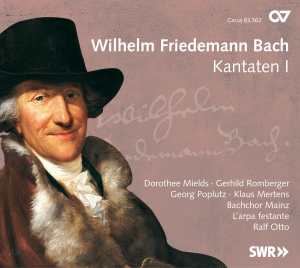 Bach W F - Cantatas Vol. 1 in the group CD / Klassiskt at Bengans Skivbutik AB (5579274)