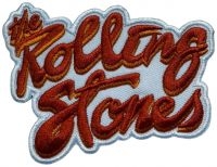 Rolling Stones - Patch Orange Logo (7 X 8,8 Cm) in the group MERCHANDISE / Accessoarer / Kommande / Pop-Rock at Bengans Skivbutik AB (5579355)