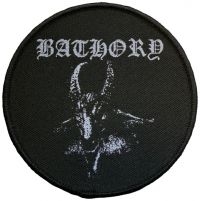 Bathory - Patch Goat Circle (9 Cm) in the group MERCHANDISE / Accessoarer / Kommande / Hårdrock at Bengans Skivbutik AB (5579360)