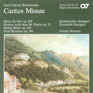 Rheinberger - Cantus Missae - Musica Sacra Vol. 2 in the group CD / Klassiskt at Bengans Skivbutik AB (5579674)