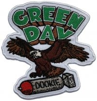 Green Day - Patch Dookie Eagle (9,1 X 8,8 Cm) in the group MERCHANDISE / Accessoarer / Kommande / Pop-Rock at Bengans Skivbutik AB (5579718)