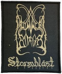 Dimmu Borgir - Patch Stormblast (9,8 X 8,3 Cm) in the group MERCHANDISE / Accessoarer / Kommande / Hårdrock at Bengans Skivbutik AB (5579724)