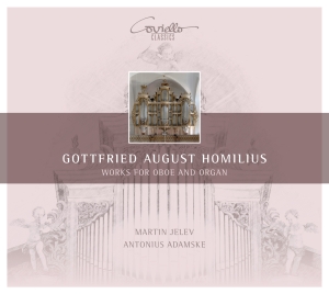 Gottfried August Homilius - Works For Oboe And Organ in the group CD / Klassiskt at Bengans Skivbutik AB (5580338)