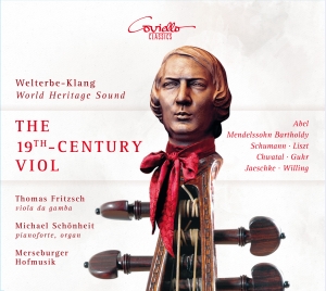 Thomas Fritzsch - The 19Th Century Viol Da Gamba in the group CD / Klassiskt at Bengans Skivbutik AB (5580340)