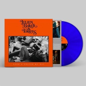 Julien Baker & Torres - Send A Prayer My Way (Blue Vinyl) in the group VINYL / Upcoming releases / Country at Bengans Skivbutik AB (5580389)