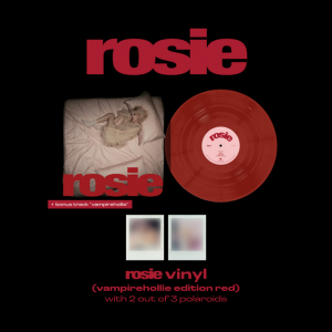 Rose - Rosie (Vampirehollie Edition Red Vinyl) in the group VINYL / Upcoming releases / K-Pop at Bengans Skivbutik AB (5580436)