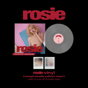 Rose - Rosie (Vampirehollie Edition Clear Vinyl) in the group VINYL / Upcoming releases / K-Pop at Bengans Skivbutik AB (5580437)