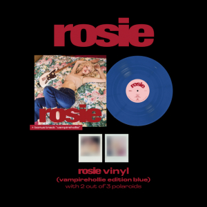 Rose - Rosie (Vampirehollie Edition Blue Vinyl) in the group VINYL / Upcoming releases / K-Pop at Bengans Skivbutik AB (5580438)