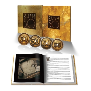 Rush - Rush 50 (4Cd Deluxe Carrier Boxset) in the group CD / Upcoming releases / Pop-Rock at Bengans Skivbutik AB (5580447)