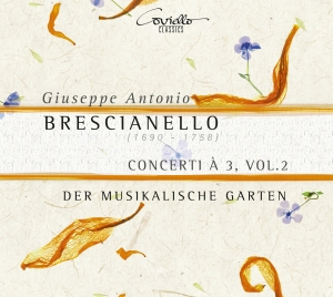 Brescianello G A - Concerti À 3, Vol. 2 in the group CD / Klassiskt at Bengans Skivbutik AB (5580481)