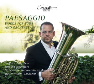 Siegfried Jung - Paesaggio - Works For Tuba in the group CD / Klassiskt at Bengans Skivbutik AB (5580496)