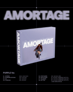 Jisoo - Amortage (Exclusive Edition) (Purple Ver.) in the group CD / Upcoming releases / K-Pop at Bengans Skivbutik AB (5580886)