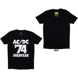 Ac/Dc - 74 Jailbreak Uni Bl T-Shirt in the group MERCHANDISE / T-shirt / Hårdrock at Bengans Skivbutik AB (5581202r)