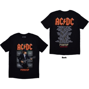 Ac/Dc - Angus Soundwall Eu Tour 24 Uni Bl T-Shirt in the group MERCHANDISE / T-shirt / Hårdrock at Bengans Skivbutik AB (5581204r)