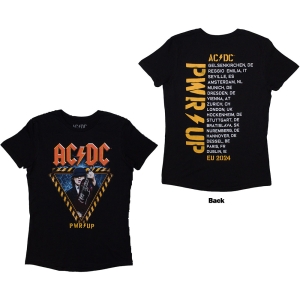 Ac/Dc - Angus Triangle Eu Tour 24 Lady Bl T-Shirt in the group MERCHANDISE / T-shirt / Hårdrock at Bengans Skivbutik AB (5581205r)