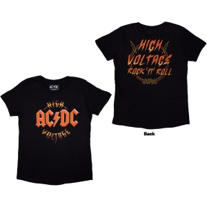 Ac/Dc - High Voltage Rnr Lady Bl T-Shirt in the group MERCHANDISE / T-shirt / Hårdrock at Bengans Skivbutik AB (5581214r)