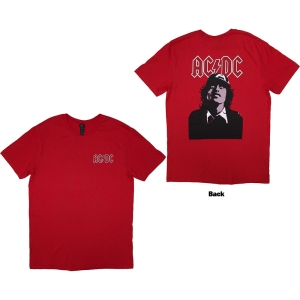 Ac/Dc - Mini Logo / Lock Up Your Daughters Uni Red T-Shirt in the group MERCHANDISE / T-shirt / Hårdrock at Bengans Skivbutik AB (5581218r)