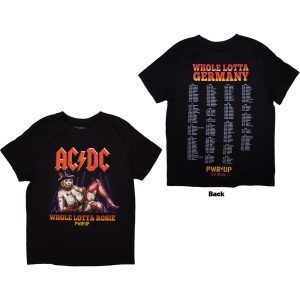 Ac/Dc - Whole Lotta Germany Eu Tour 24 Uni Bl T-Shirt in the group MERCHANDISE / T-shirt / Hårdrock at Bengans Skivbutik AB (5581229r)