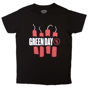 Green Day - Dynamite Uni Bl T-Shirt in the group MERCHANDISE / T-shirt / Punk at Bengans Skivbutik AB (5581239r)