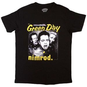 Green Day - Yellow Pick -Nimrod Uni Bl T-Shirt in the group MERCHANDISE / T-shirt / Punk at Bengans Skivbutik AB (5581240r)