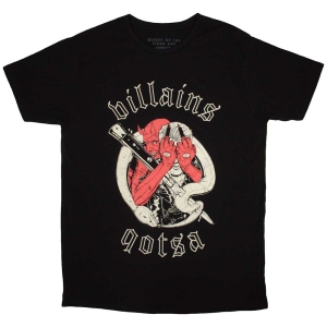 Queens Of The Stone Age - Villains Uni Bl T-Shirt in the group MERCHANDISE / T-shirt / Hårdrock at Bengans Skivbutik AB (5581251r)