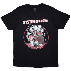 System Of A Down - Mushroom People Uni Bl T-Shirt in the group MERCHANDISE / T-shirt / Hårdrock at Bengans Skivbutik AB (5581255r)